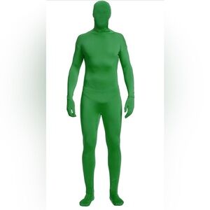 Green full body suit